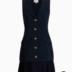 Cinq à Sept Navy Regan Dress NWT